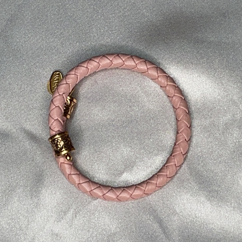 Alex and Ani leather wrap bracelet